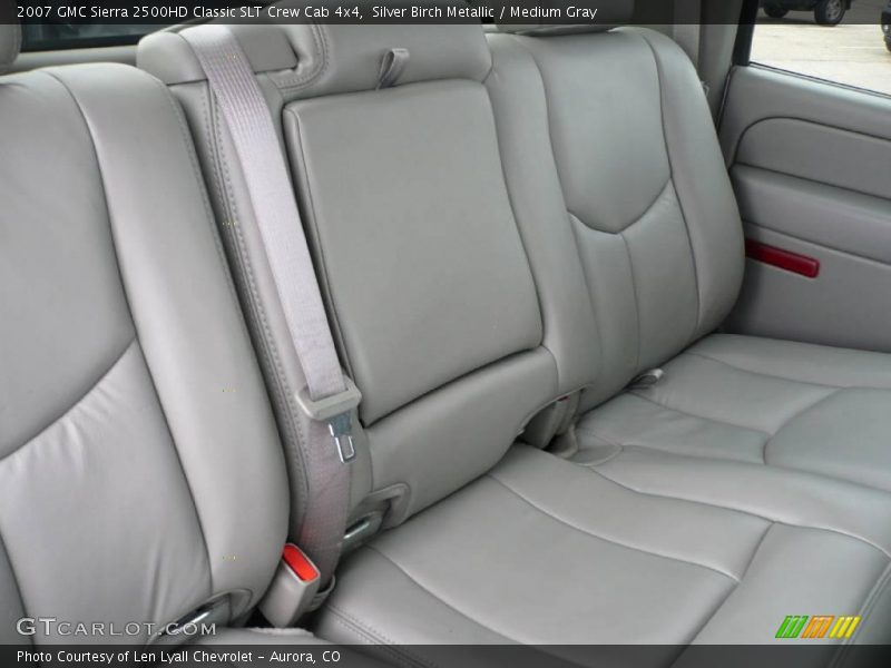Silver Birch Metallic / Medium Gray 2007 GMC Sierra 2500HD Classic SLT Crew Cab 4x4