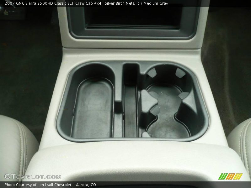 Silver Birch Metallic / Medium Gray 2007 GMC Sierra 2500HD Classic SLT Crew Cab 4x4