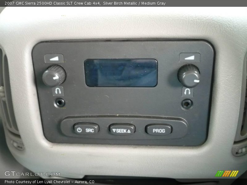 Silver Birch Metallic / Medium Gray 2007 GMC Sierra 2500HD Classic SLT Crew Cab 4x4