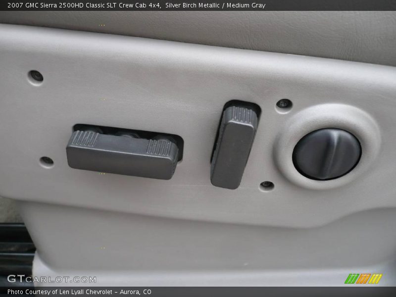 Silver Birch Metallic / Medium Gray 2007 GMC Sierra 2500HD Classic SLT Crew Cab 4x4