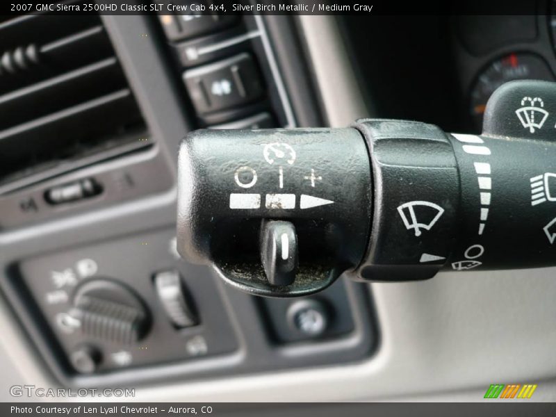 Silver Birch Metallic / Medium Gray 2007 GMC Sierra 2500HD Classic SLT Crew Cab 4x4