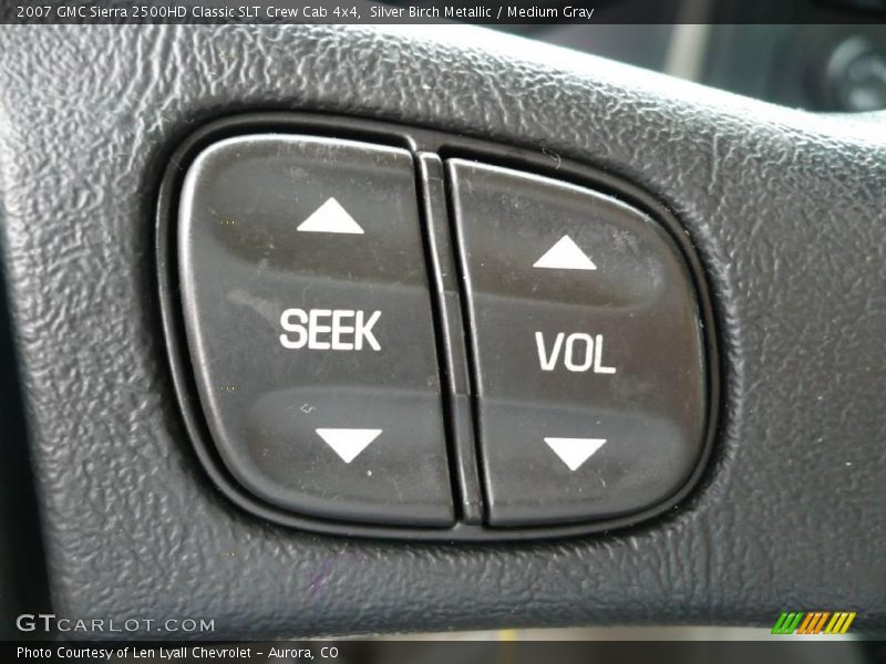 Silver Birch Metallic / Medium Gray 2007 GMC Sierra 2500HD Classic SLT Crew Cab 4x4