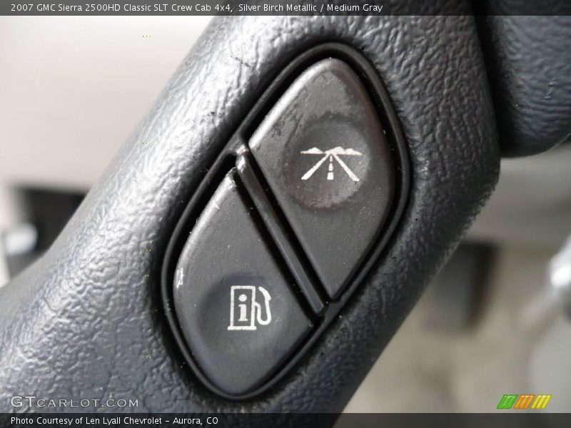 Silver Birch Metallic / Medium Gray 2007 GMC Sierra 2500HD Classic SLT Crew Cab 4x4