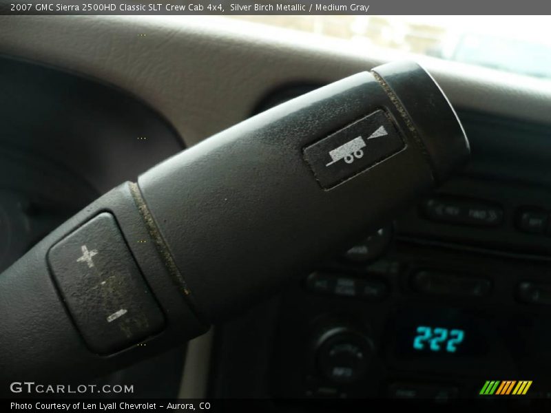 Silver Birch Metallic / Medium Gray 2007 GMC Sierra 2500HD Classic SLT Crew Cab 4x4