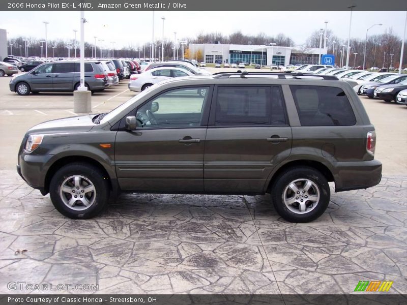 Amazon Green Metallic / Olive 2006 Honda Pilot EX-L 4WD