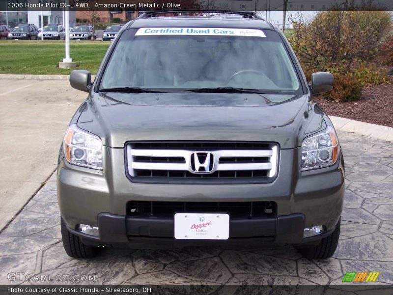 Amazon Green Metallic / Olive 2006 Honda Pilot EX-L 4WD