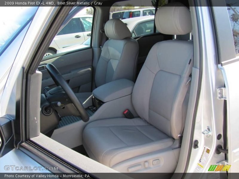 Billet Silver Metallic / Gray 2009 Honda Pilot EX-L 4WD