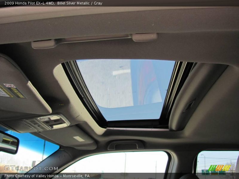 Billet Silver Metallic / Gray 2009 Honda Pilot EX-L 4WD
