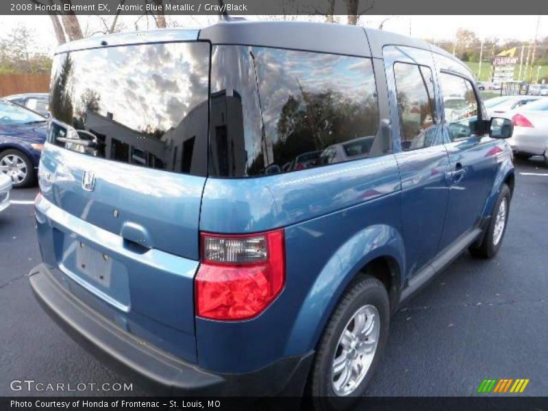 Atomic Blue Metallic / Gray/Black 2008 Honda Element EX