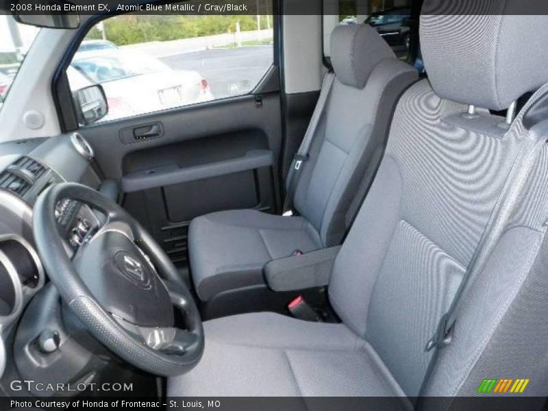Atomic Blue Metallic / Gray/Black 2008 Honda Element EX