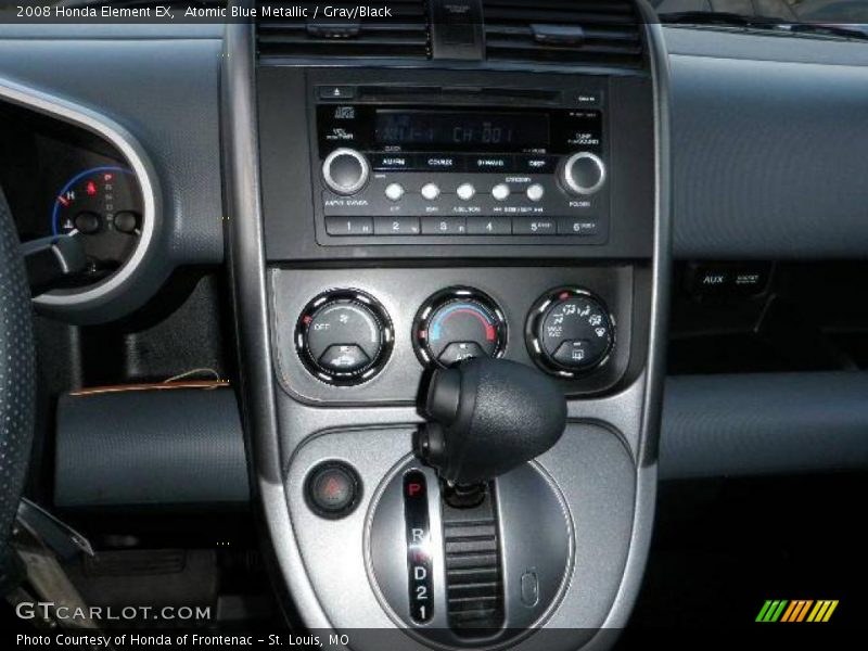Atomic Blue Metallic / Gray/Black 2008 Honda Element EX