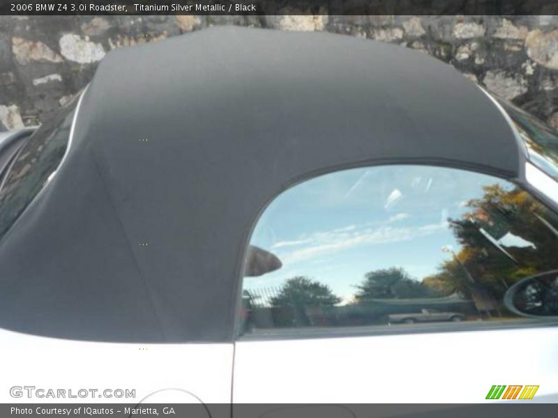 Titanium Silver Metallic / Black 2006 BMW Z4 3.0i Roadster