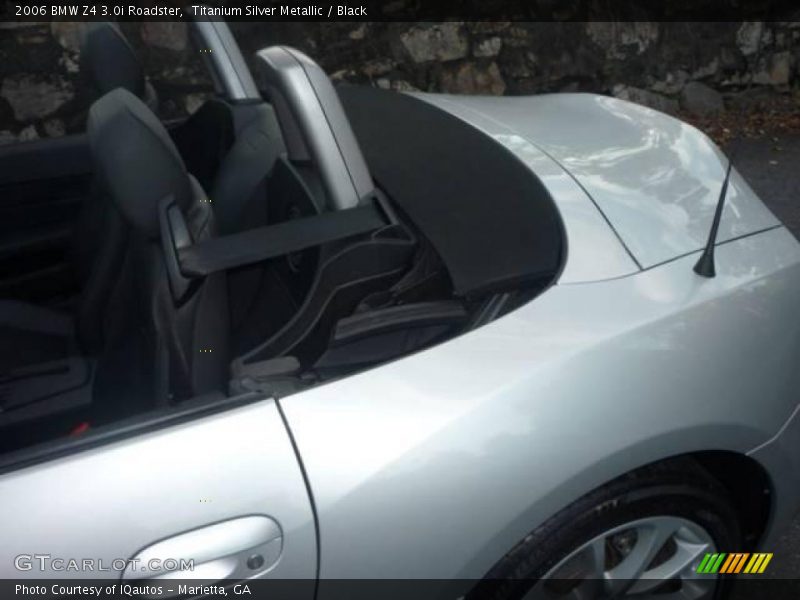 Titanium Silver Metallic / Black 2006 BMW Z4 3.0i Roadster
