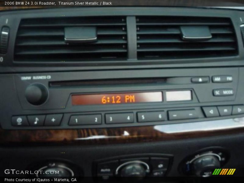 Titanium Silver Metallic / Black 2006 BMW Z4 3.0i Roadster