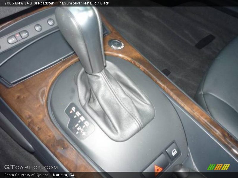 Titanium Silver Metallic / Black 2006 BMW Z4 3.0i Roadster