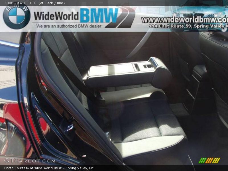 Jet Black / Black 2006 BMW X3 3.0i