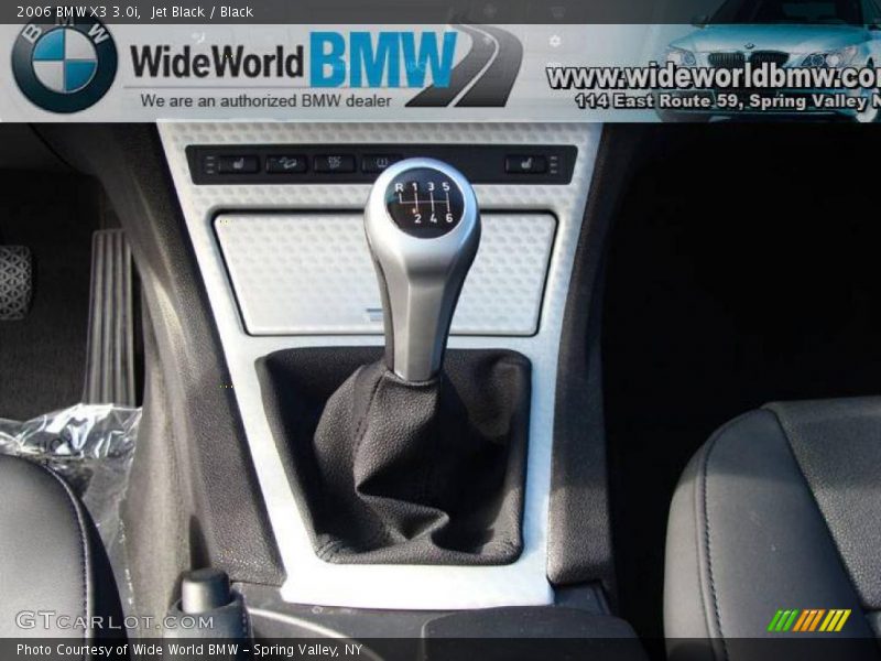 Jet Black / Black 2006 BMW X3 3.0i