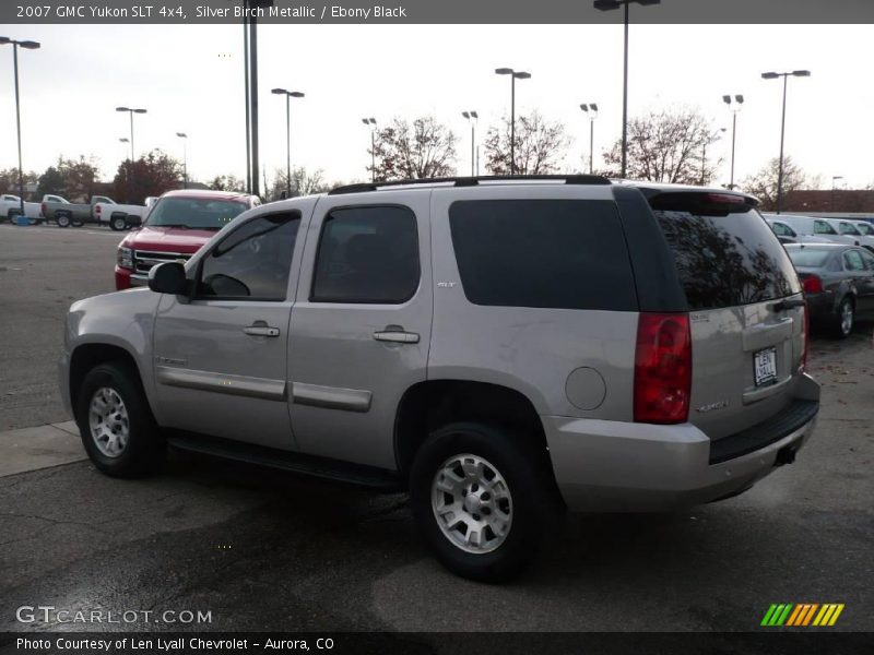 Silver Birch Metallic / Ebony Black 2007 GMC Yukon SLT 4x4