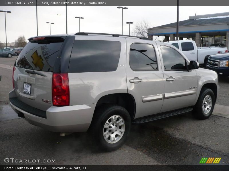 Silver Birch Metallic / Ebony Black 2007 GMC Yukon SLT 4x4