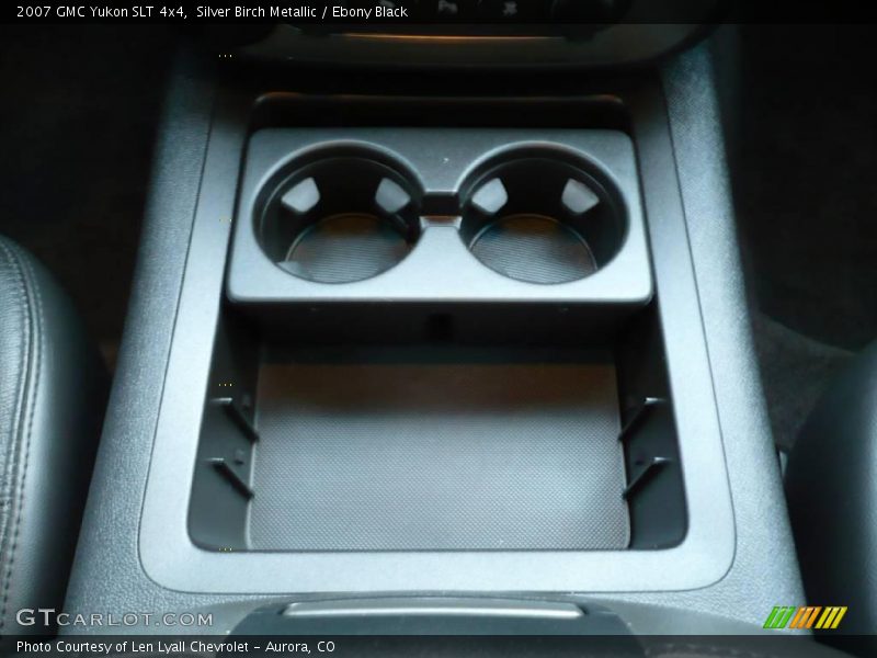 Silver Birch Metallic / Ebony Black 2007 GMC Yukon SLT 4x4