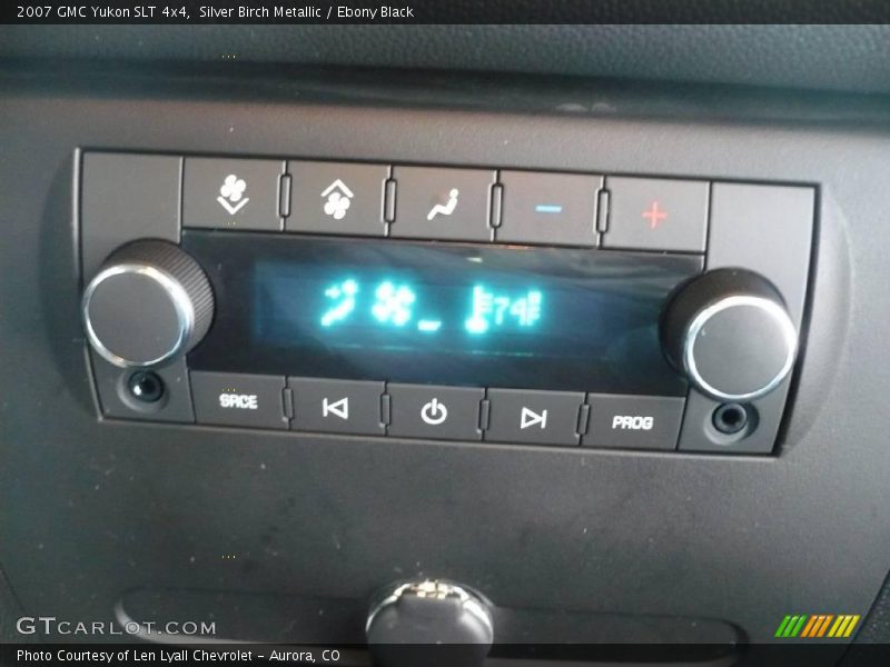 Silver Birch Metallic / Ebony Black 2007 GMC Yukon SLT 4x4