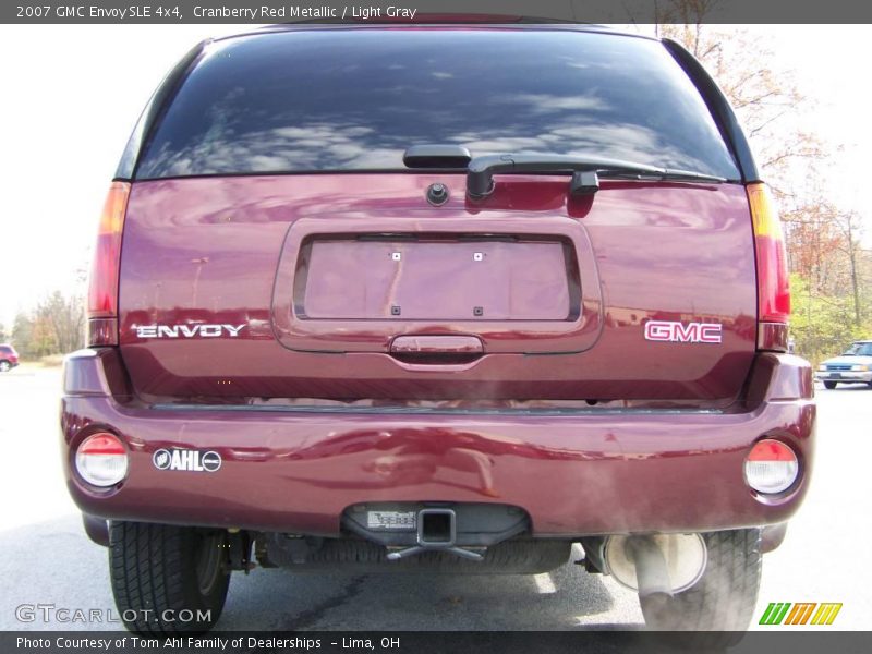 Cranberry Red Metallic / Light Gray 2007 GMC Envoy SLE 4x4