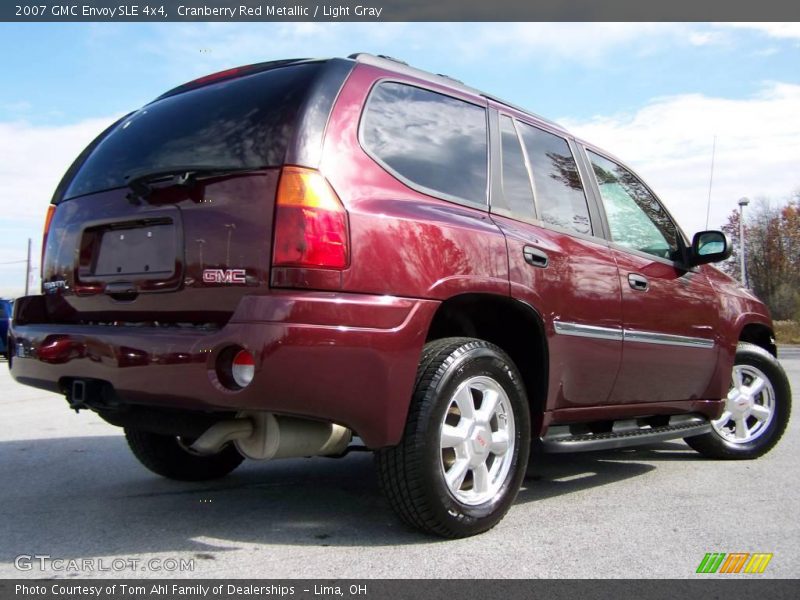 Cranberry Red Metallic / Light Gray 2007 GMC Envoy SLE 4x4