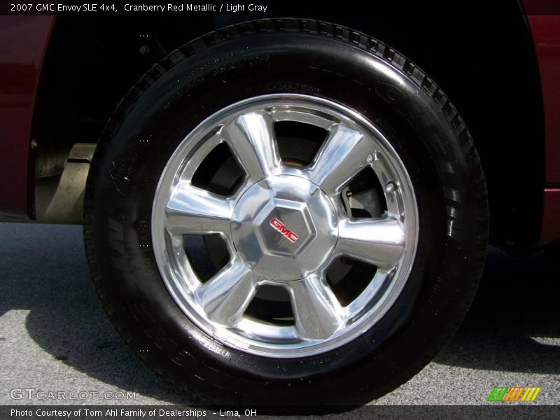 Cranberry Red Metallic / Light Gray 2007 GMC Envoy SLE 4x4