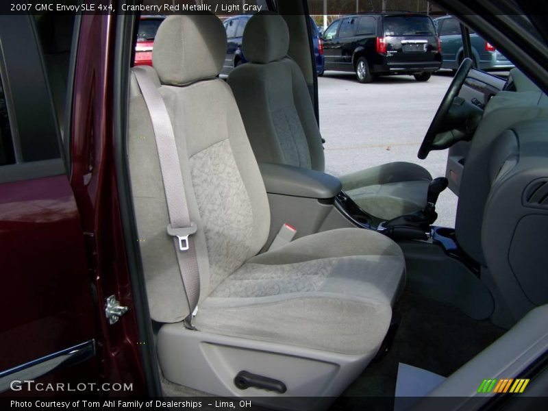 Cranberry Red Metallic / Light Gray 2007 GMC Envoy SLE 4x4