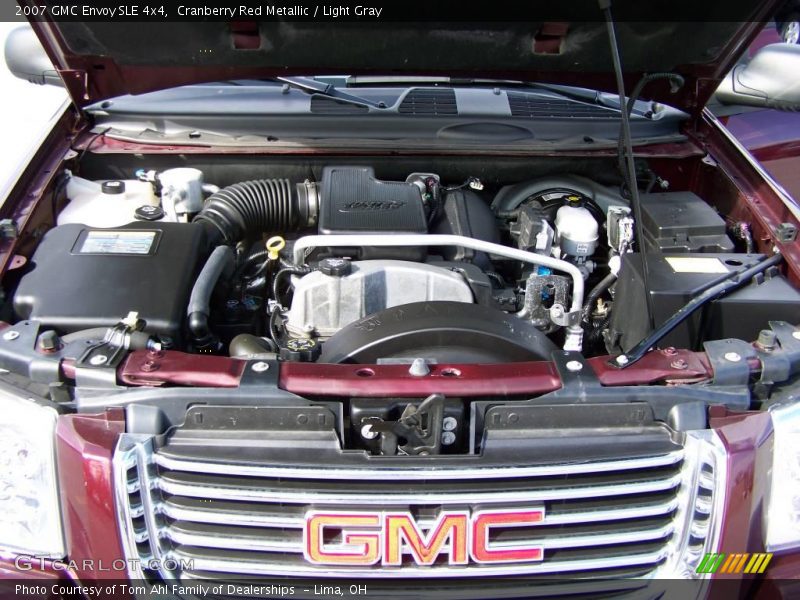 Cranberry Red Metallic / Light Gray 2007 GMC Envoy SLE 4x4
