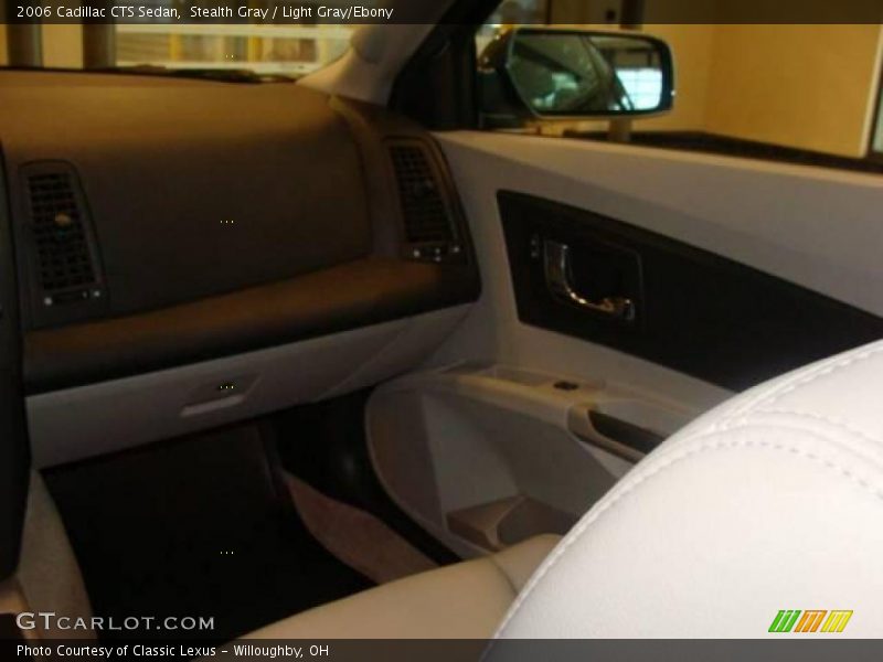 Stealth Gray / Light Gray/Ebony 2006 Cadillac CTS Sedan