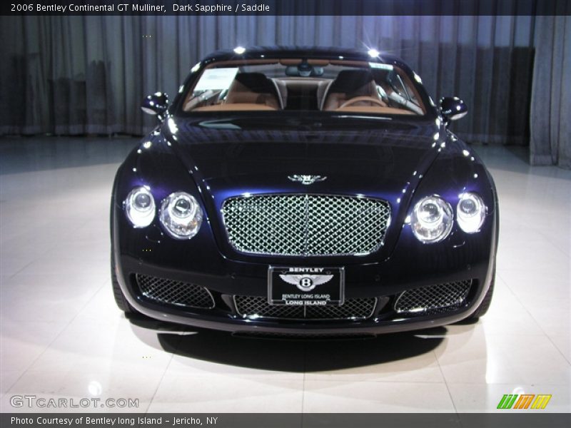 Dark Sapphire / Saddle 2006 Bentley Continental GT Mulliner