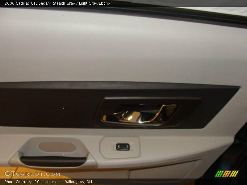 Stealth Gray / Light Gray/Ebony 2006 Cadillac CTS Sedan
