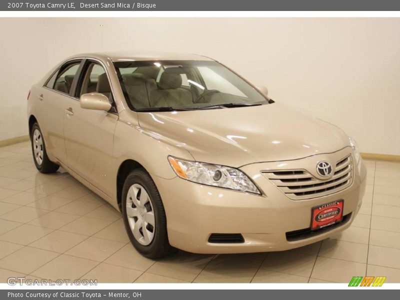 Desert Sand Mica / Bisque 2007 Toyota Camry LE