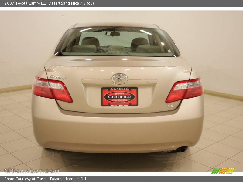 Desert Sand Mica / Bisque 2007 Toyota Camry LE