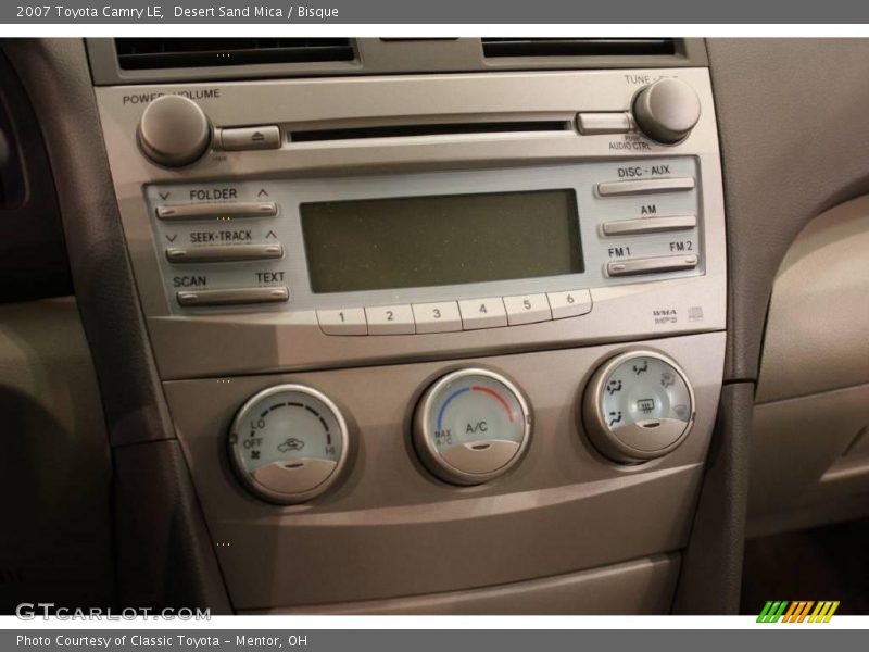 Desert Sand Mica / Bisque 2007 Toyota Camry LE