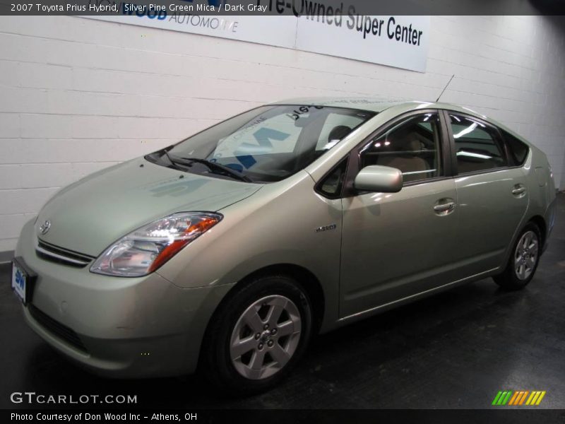 Silver Pine Green Mica / Dark Gray 2007 Toyota Prius Hybrid