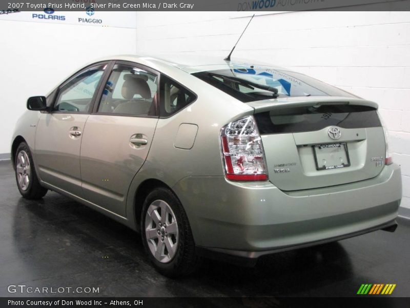 Silver Pine Green Mica / Dark Gray 2007 Toyota Prius Hybrid