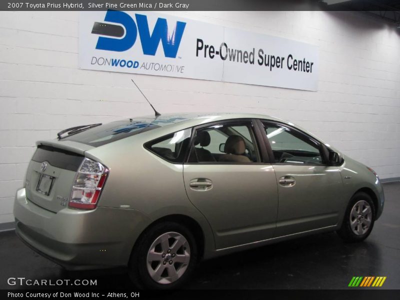 Silver Pine Green Mica / Dark Gray 2007 Toyota Prius Hybrid