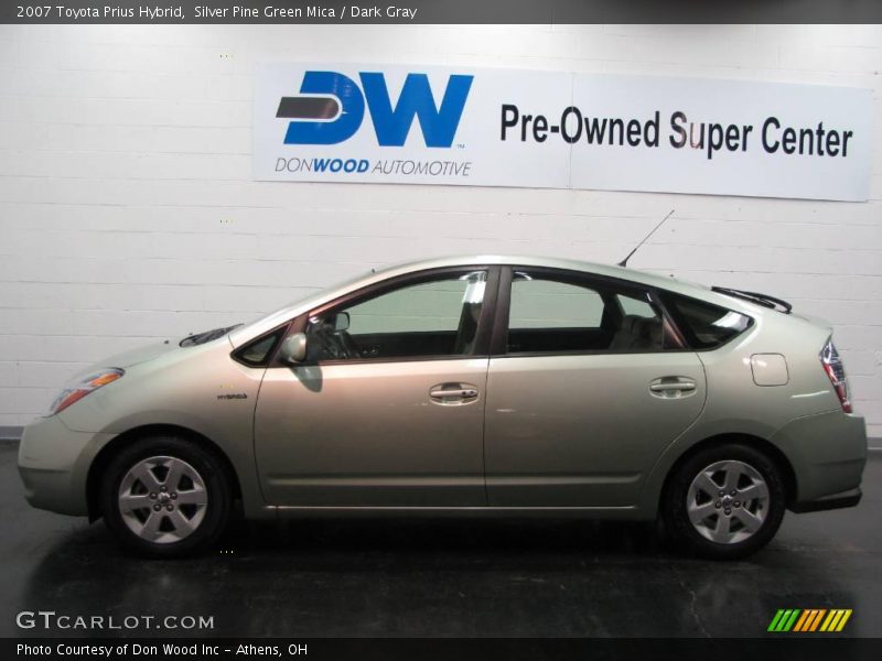 Silver Pine Green Mica / Dark Gray 2007 Toyota Prius Hybrid
