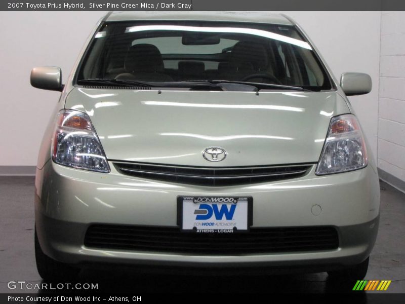 Silver Pine Green Mica / Dark Gray 2007 Toyota Prius Hybrid