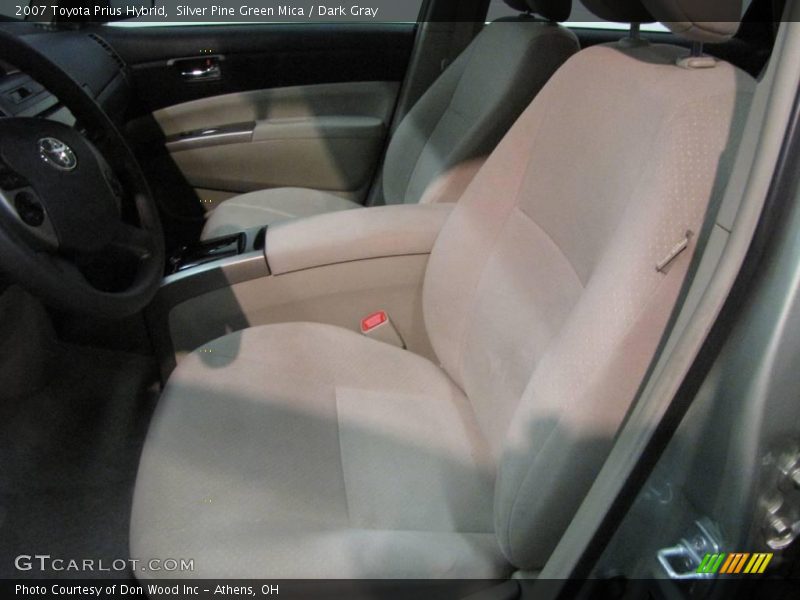 Silver Pine Green Mica / Dark Gray 2007 Toyota Prius Hybrid