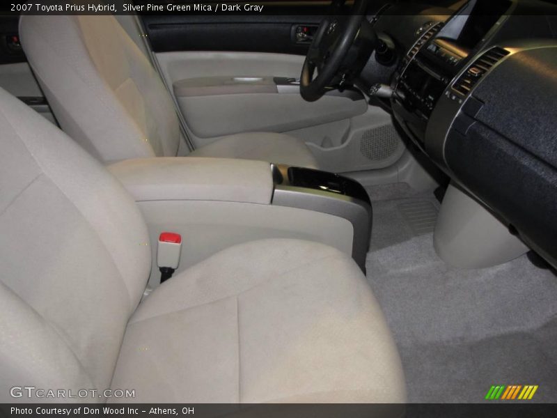 Silver Pine Green Mica / Dark Gray 2007 Toyota Prius Hybrid