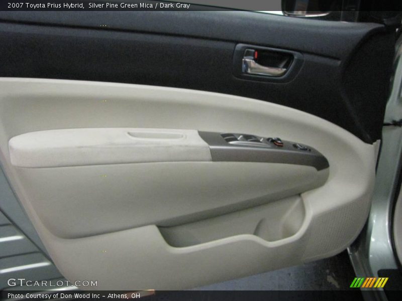 Silver Pine Green Mica / Dark Gray 2007 Toyota Prius Hybrid