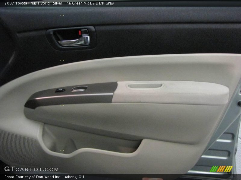 Silver Pine Green Mica / Dark Gray 2007 Toyota Prius Hybrid