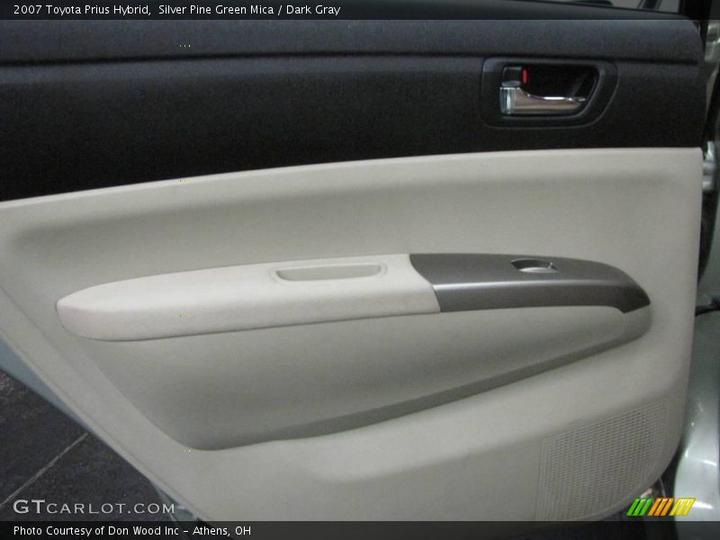 Silver Pine Green Mica / Dark Gray 2007 Toyota Prius Hybrid