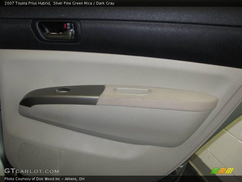 Silver Pine Green Mica / Dark Gray 2007 Toyota Prius Hybrid