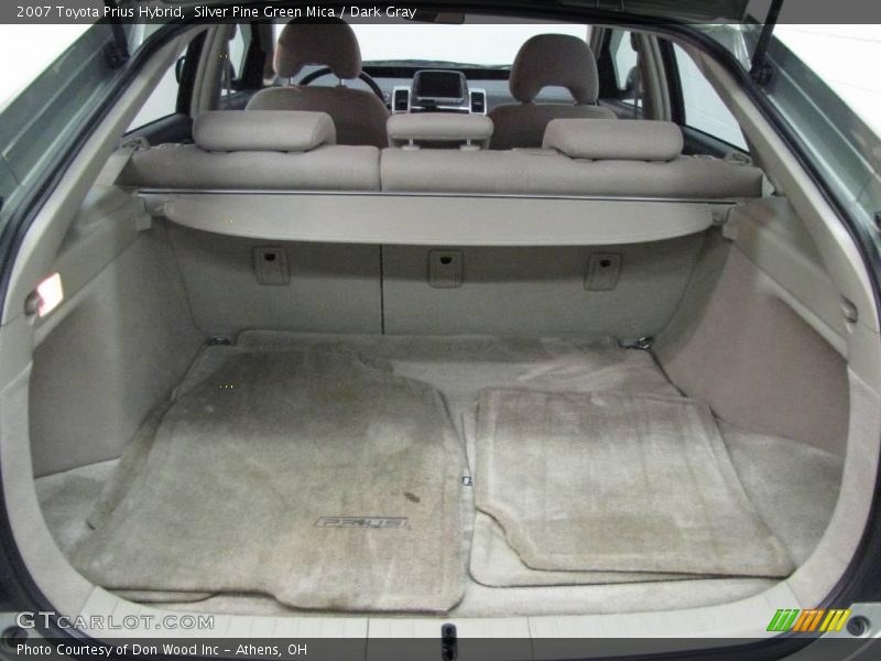 Silver Pine Green Mica / Dark Gray 2007 Toyota Prius Hybrid