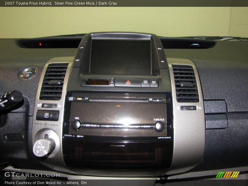 Silver Pine Green Mica / Dark Gray 2007 Toyota Prius Hybrid