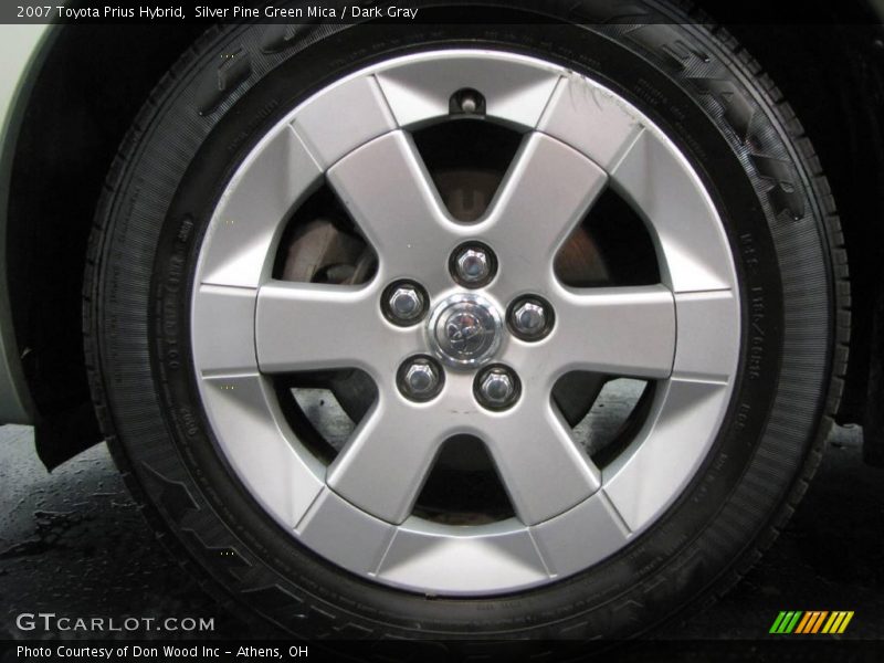 Silver Pine Green Mica / Dark Gray 2007 Toyota Prius Hybrid